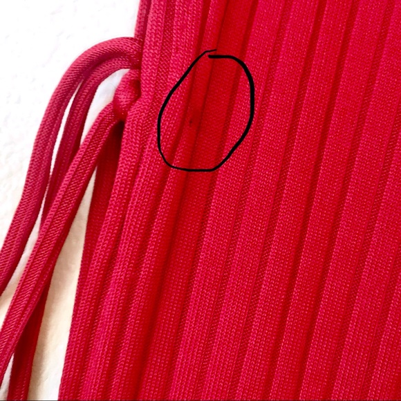 Great American Sportswear Co Red Top w Arm Ties Md - Picture 4 of 6